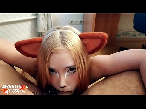 ❤️ Кицунэ заглотить хуй и сперма в рот ☑ Анал на wassell.ru ❤